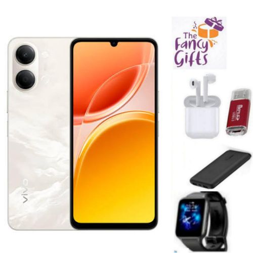 Y05 6.74 128GB ROM+ 4GB RAM (Upto 8GB RAM) 6500mAh (Dual Sim) Plus...Watch, power bank,Pod CARD READER ..