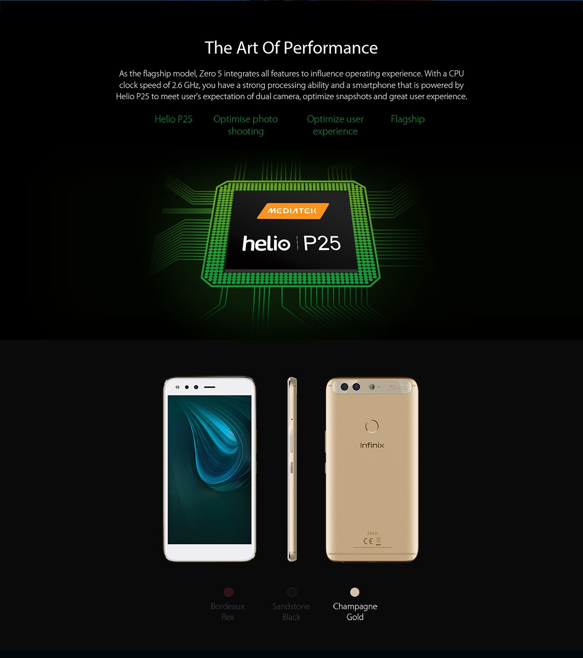 Infinix Zero 5 specification