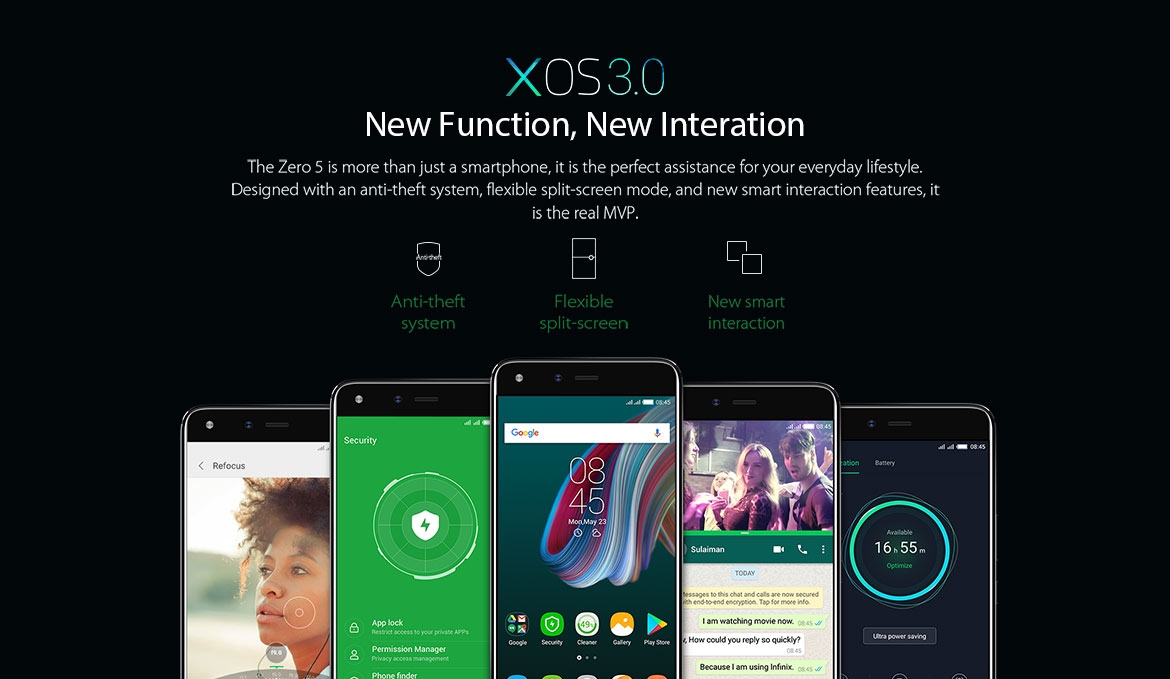 Infinix Zero 5 specification