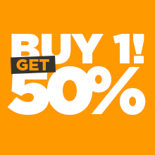 Buy 2 Get Extra 50% Off