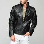 Paolo Leather Jacket / Black (XS)