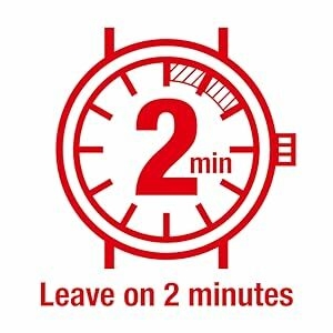 Leave on for two (2) minutes