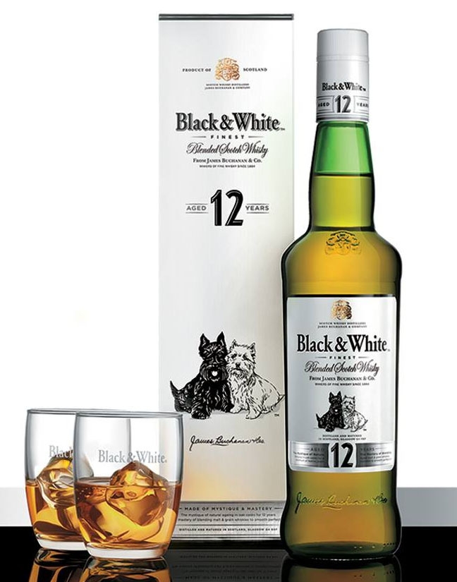 BLACK & WHITE BLENDED SCOTCH WHISKY