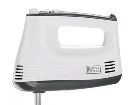 Black+decker M350 300-watt Hand Mixer (white/grey)