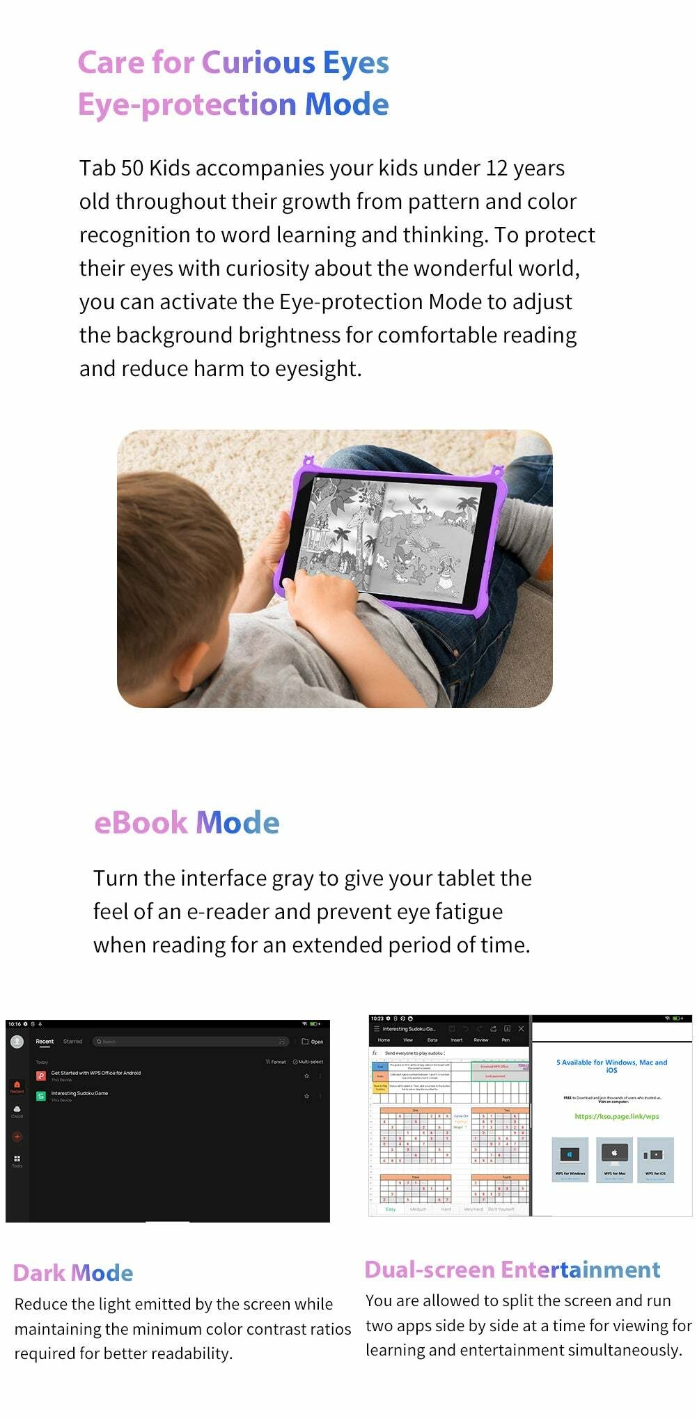 Blackview 50 Kids Tablet PC