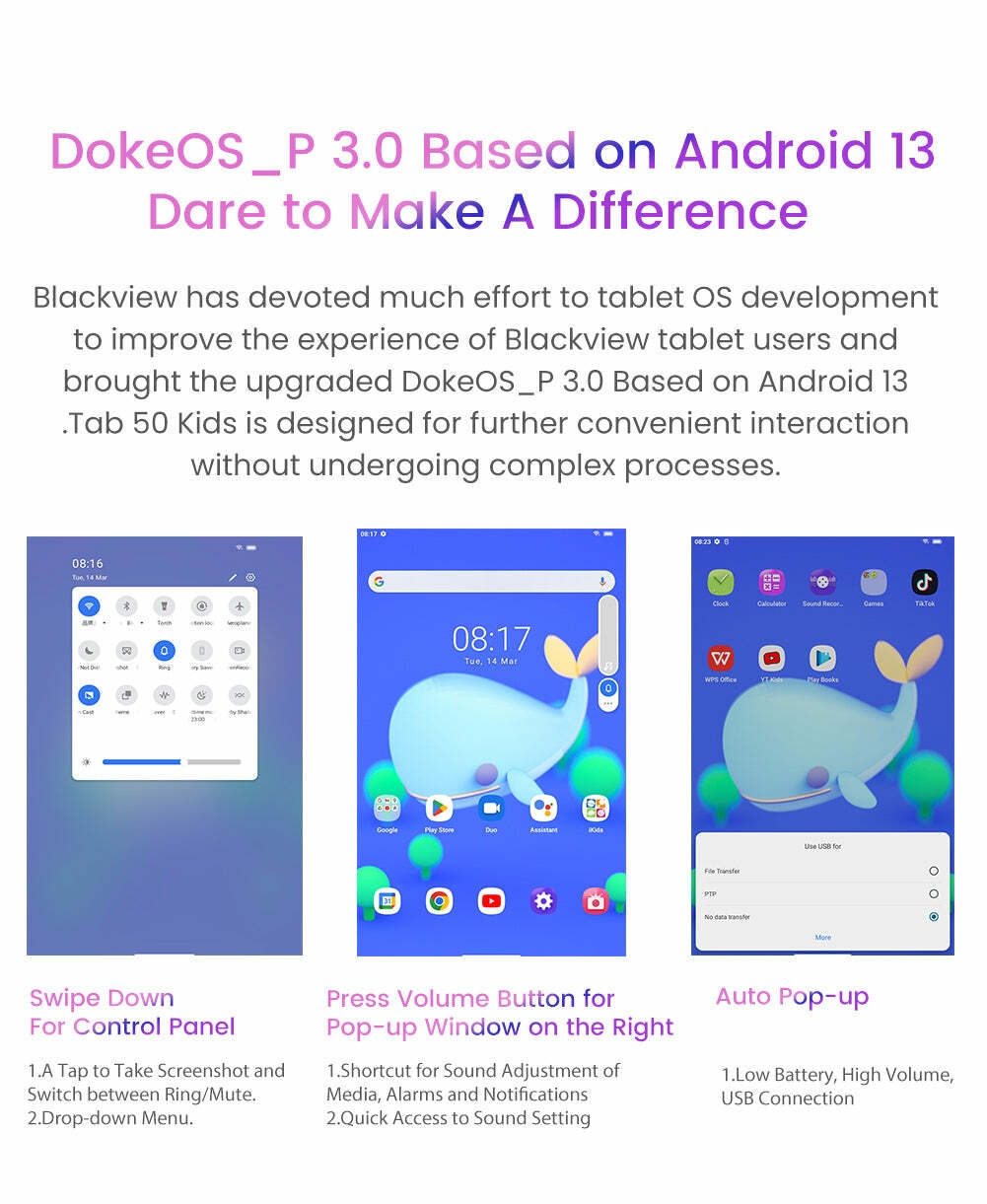 Blackview 50 Kids Tablet PC
