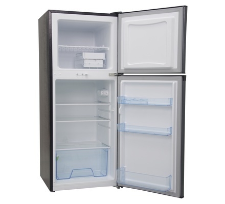 Refrigerator, 156L, Direct Cool, Double Door, Dark Silver