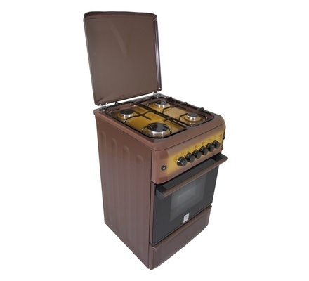 Standing Cooker, 50cm X 55cm, 4GB, Gas Oven, Light Brown TDF