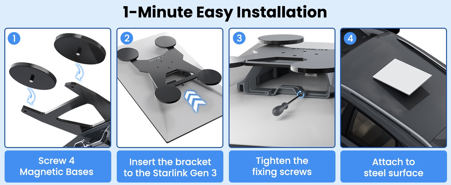 starlink car mount