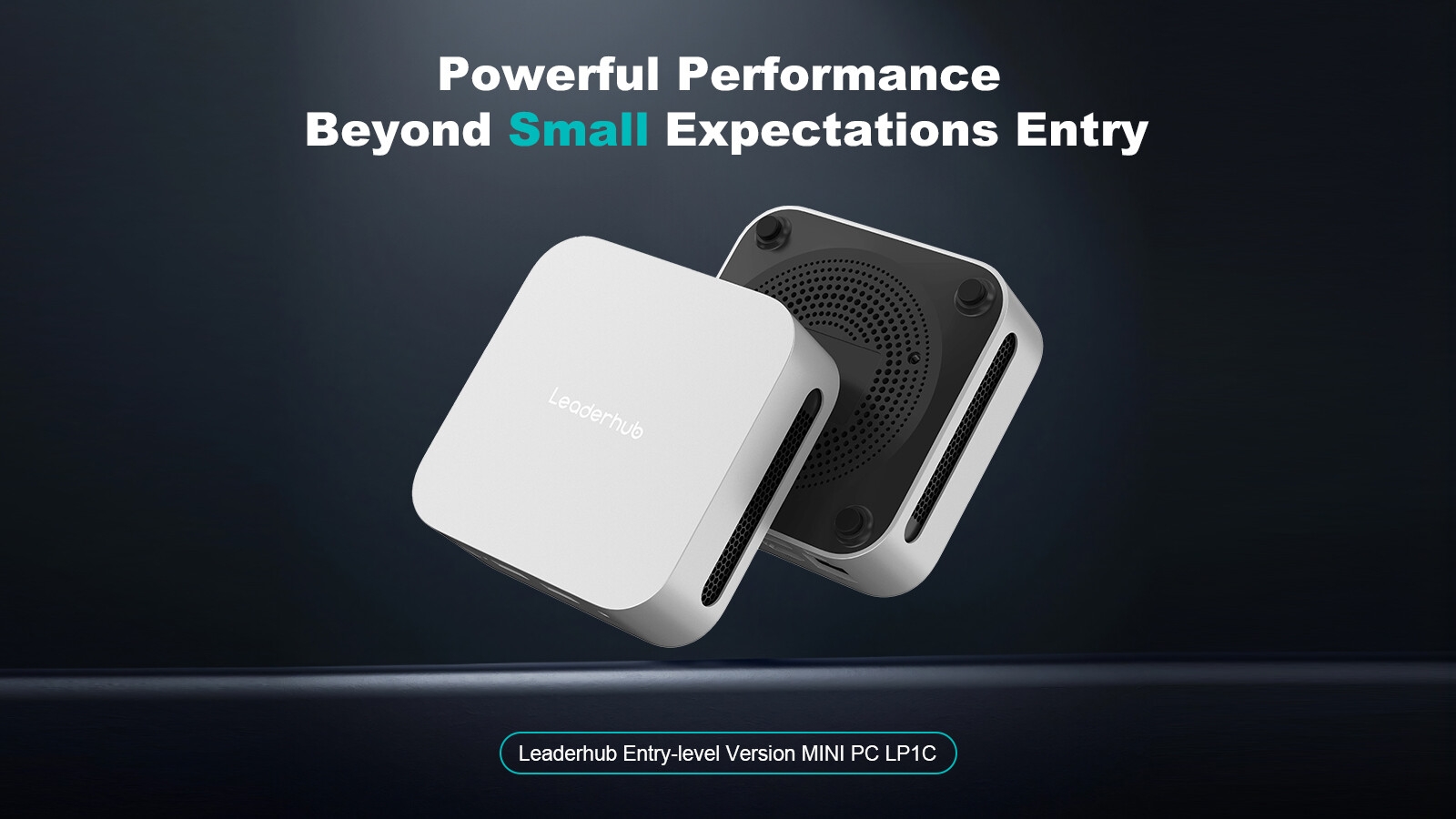 Leaderhub Mini PC LP1C N100, 8GB RAM, 512GB SSD, Windows 11