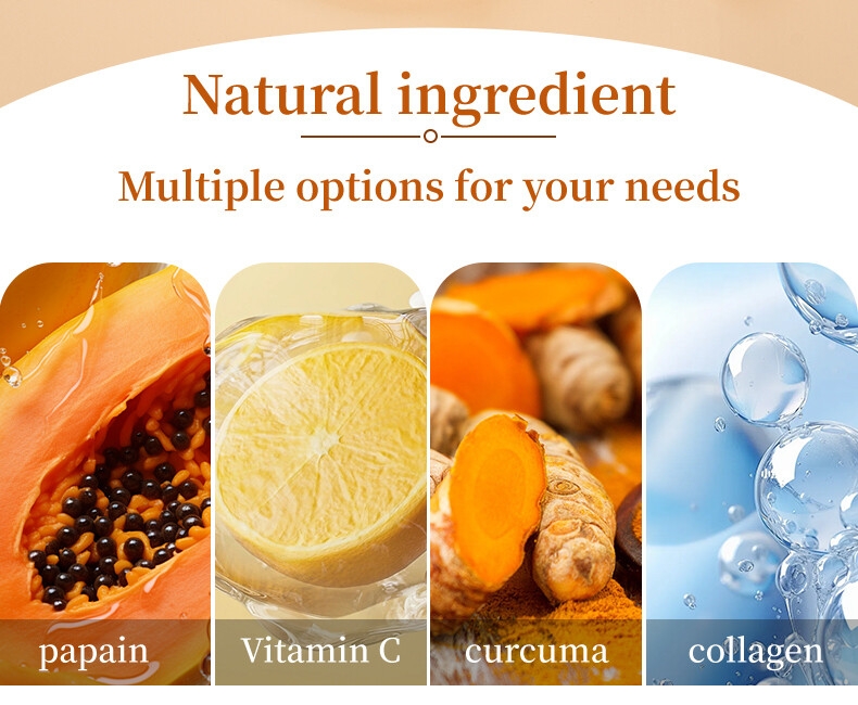 DR RASHEL Deep Cleansing Lighten Dark Spots Brightening Kojic Acid Vitamin C Collagen Papaya Turmeric Soap