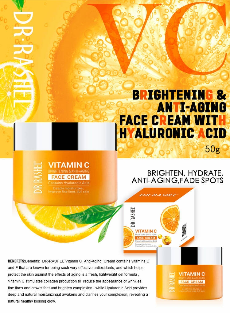 DR RASHEL Vitamin C Face Serum Set Brightening Anti-aging Skin Care Set