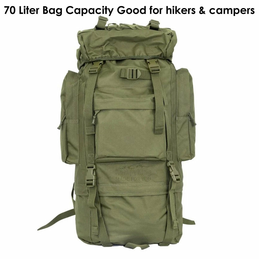 Large Camping Backpack Travel Bag - Ideal for Hiking and Trekking