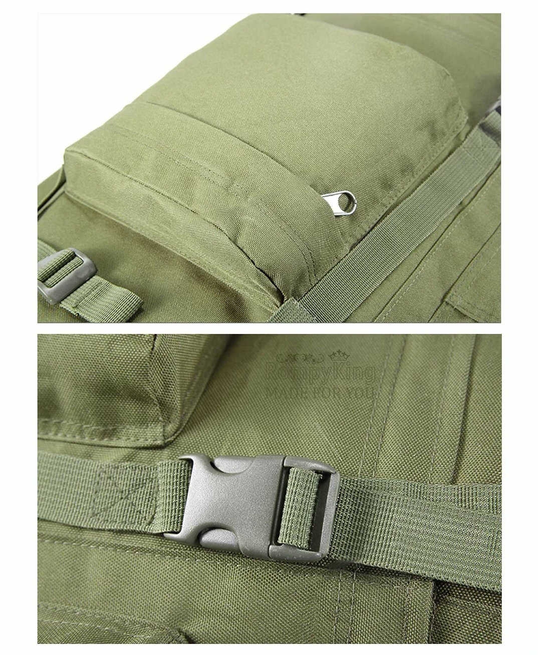 Experience the unparalleled versatility of the 70L tactical backpack, seamlessly transitioning from hiking and camping expeditions to everyday use.