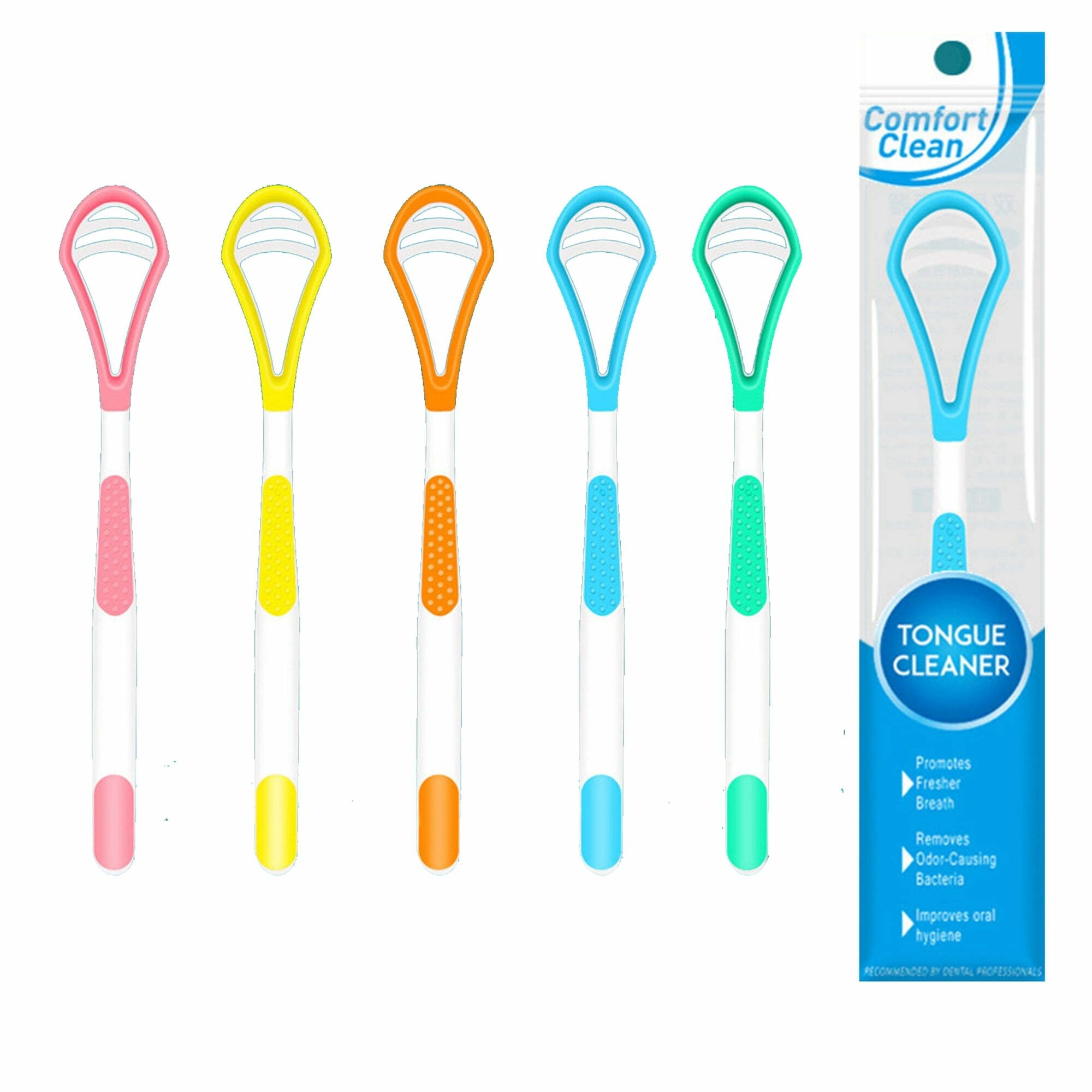 Tongue Scraper Cleaner - 3 Pack Stainless Steel Tongue Scraper with Travel Handy Case for Healthy Oral Care and Adults Kids, Easy to Use, Help Fight Bad Breath - Walmart.com