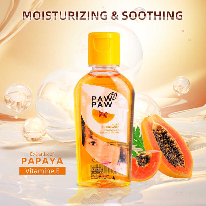 Skin Care Products  Paw Paw Lotion Whitening Body Oil Moisturize and Nourish Pawpaw Oil