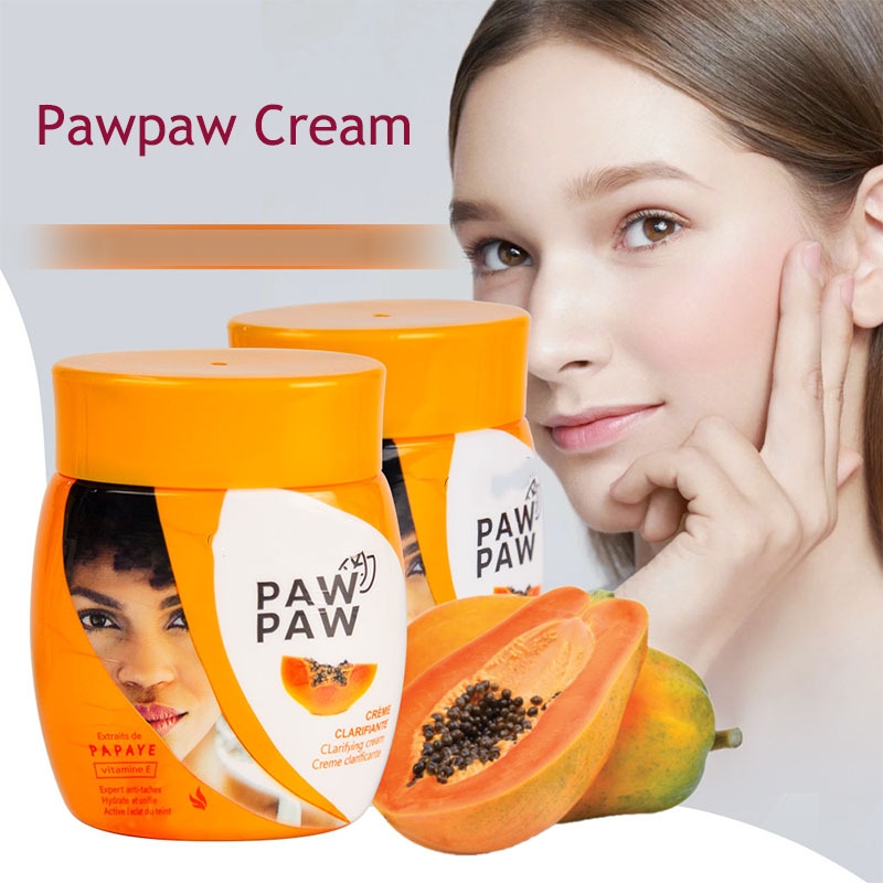 Natural Paw Paw Skin Care Face Cream Lightening Vitamin C Brightening Moisturizing Papaya Pawpaw Whitening Face Cream