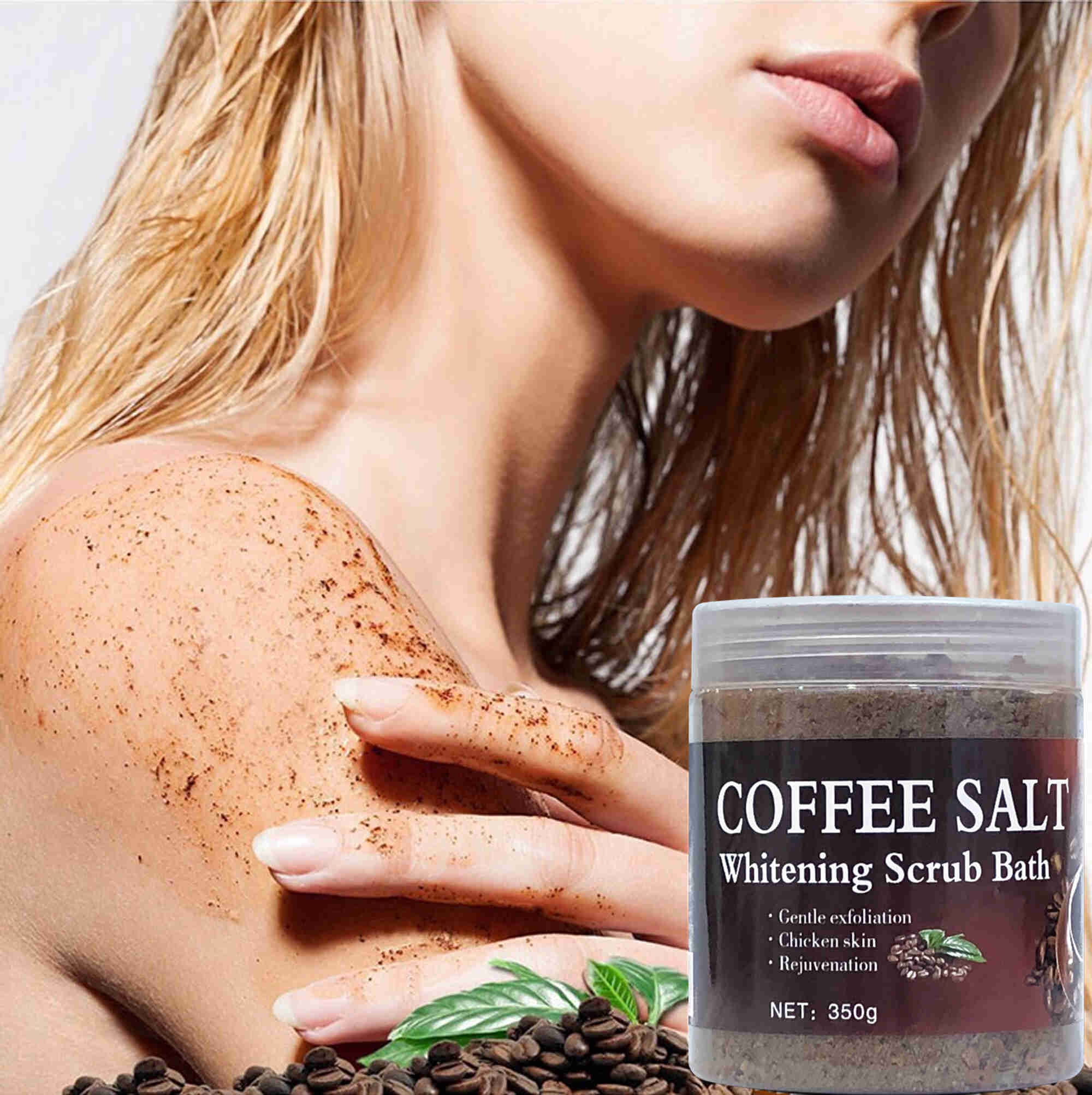 High Quality Scrubs Manufacturers Organic Coffee Scrub SPA Bath Salt Deep Clean Exfoliator Whitening Skin Care