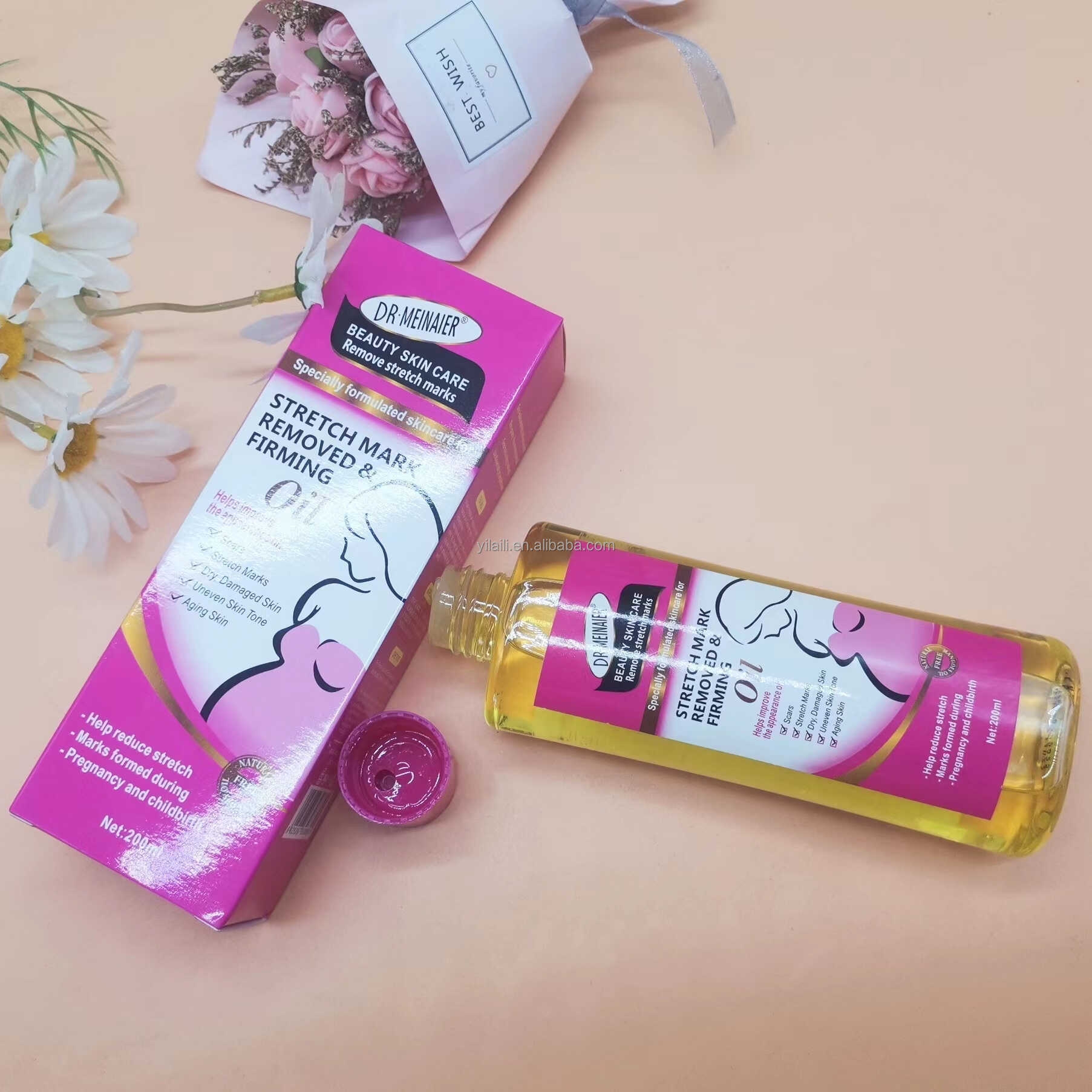 Wholesale Anti Stretch Mark Oil Remove Scars Repair Skin Moisturizing Nourishing Lightening Essential Body Oil