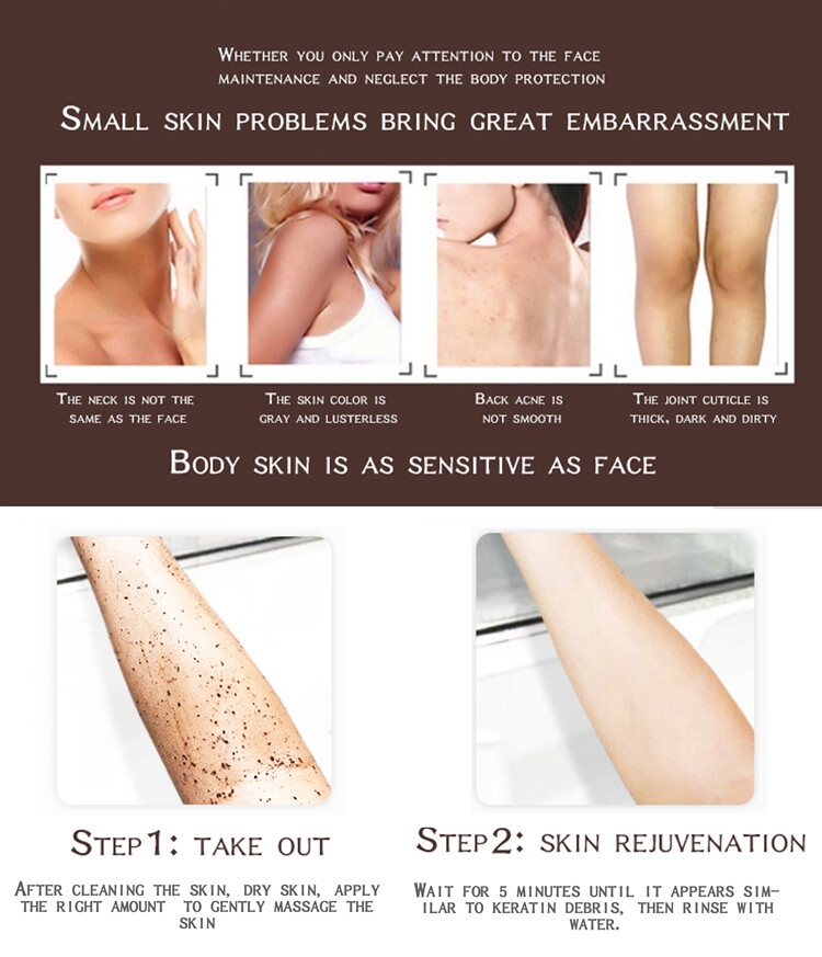 High Quality Scrubs Manufacturers Organic Coffee Scrub SPA Bath Salt Deep Clean Exfoliator Whitening Skin Care