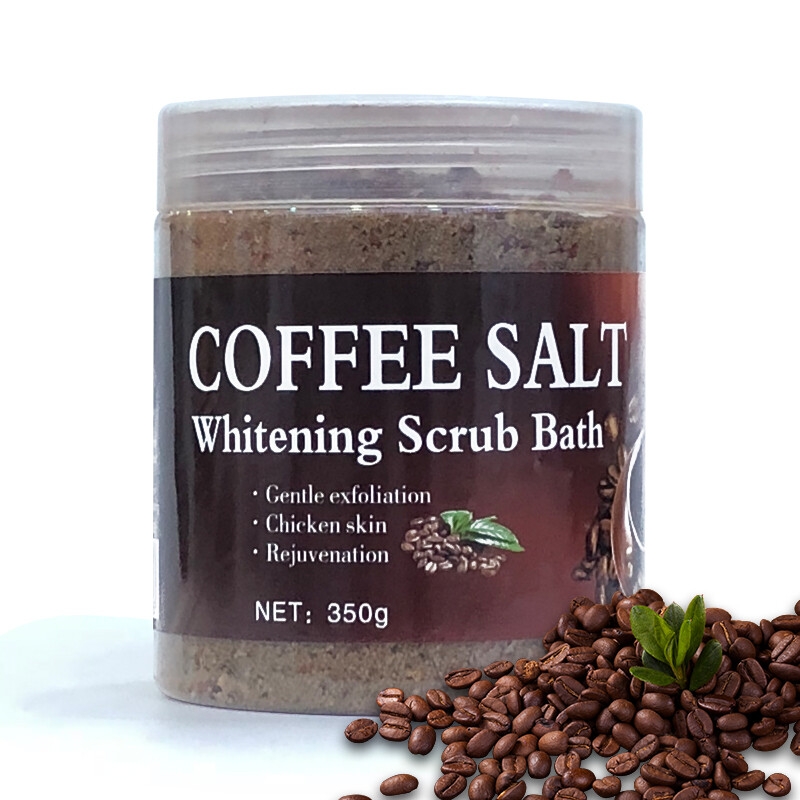 High Quality Scrubs Manufacturers Organic Coffee Scrub SPA Bath Salt Deep Clean Exfoliator Whitening Skin Care