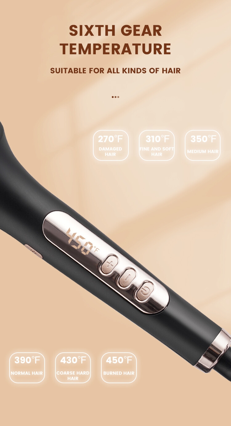 DSP Professional Private Label Hot Dryer Electric Comb One Step Hair Brush Ionic Hair Straightener Comb Styling Tool