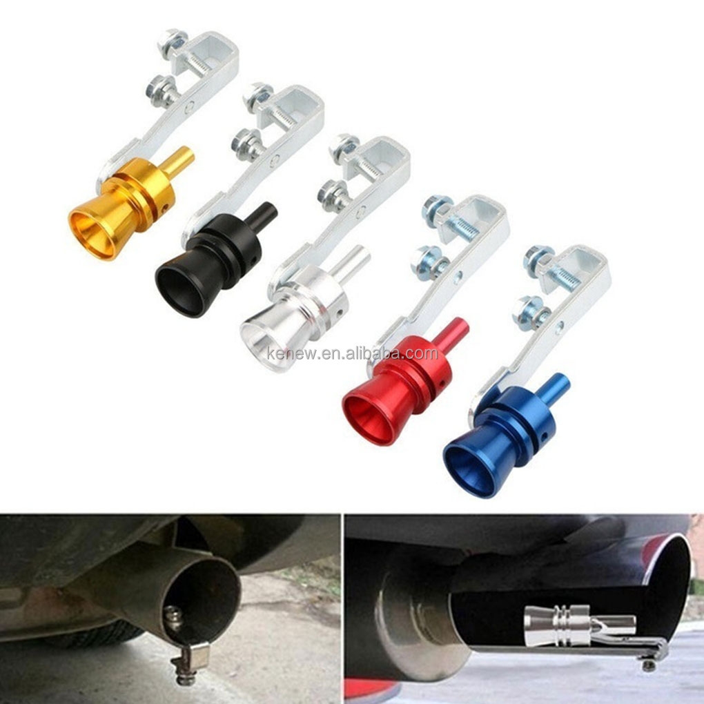 Universal Sound Simulator Car Turbo Sound Whistle S/M/L/XL Vehicle Refit Device Exhaust Pipe Turbo Sound Whistle Car TurbMuffler