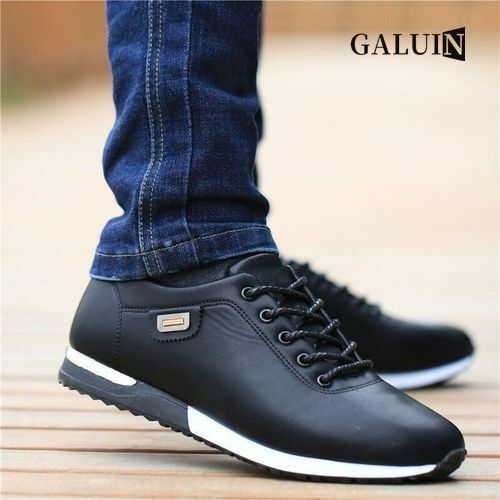 product_image_name-Fashion-Men's New Fashion Casual Work Shoes-Black-1