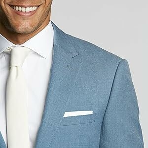 KUDORO Men's Suits Regular Fit Tuxedo 3 Piece Jacket Vest Pants Set for Men Wedding Prom