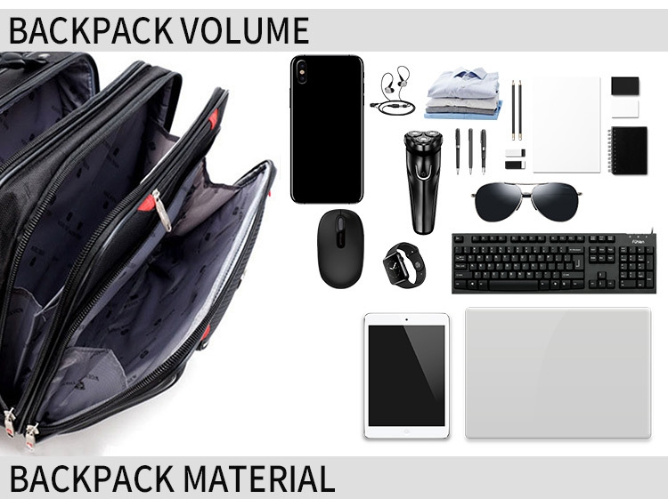 Great quality trolley luggage business luggage bag big capacity carry-on suitcase factory wholesale