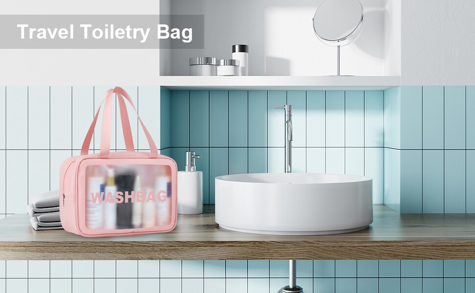 Pink Travel Toiletry bag
