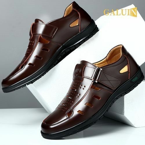 product_image_name-Fashion-Summer Sandals For Men Brown-1