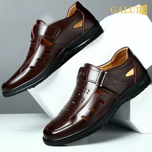 product_image_name-Fashion-Summer Sandals For Men Brown-1