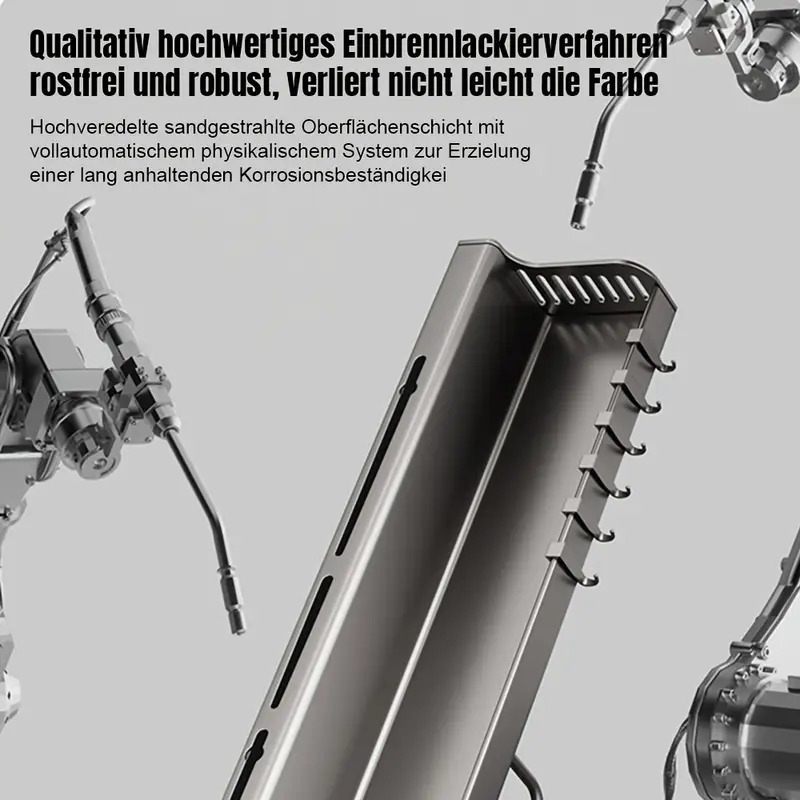 60  stainless steel kitchen organizer rack with dual chopsticks holder,   wall mount, space-saving storage for utensils and spices, kitchen organizers and storage details 5