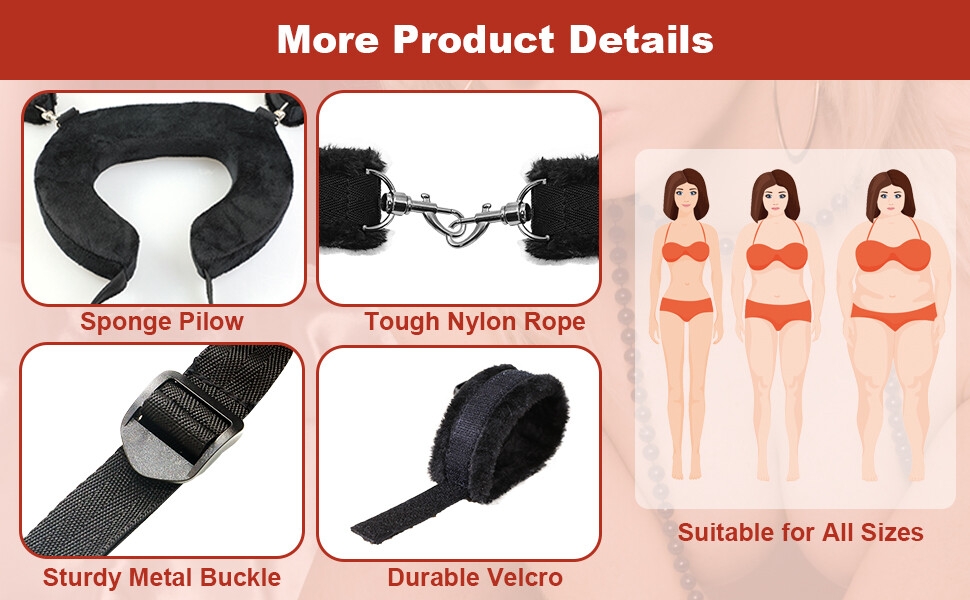 B-DSM B-ondage Restraints Sex Toys