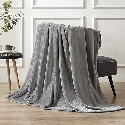 Hansleep Flannel Fleece Throw Blanket Queen...