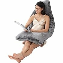 Pregnancy Pillows,U-Shaped Pregnancy Pillows,with Washable Cover,Memory Foam Filling, Full Body Pillow, Maternity Pregnancy P