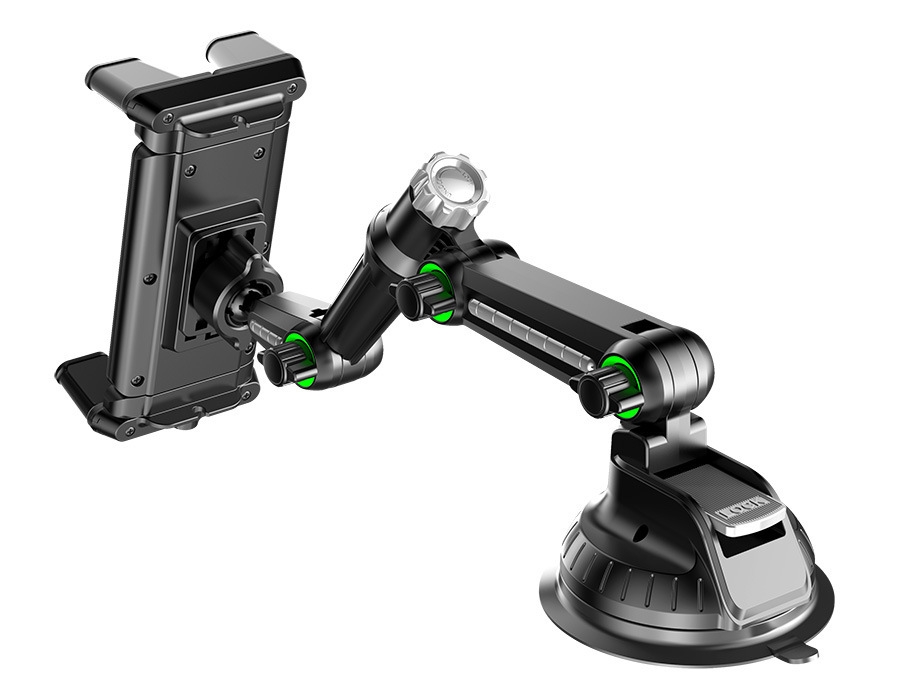 2024 Trending Long Arm Universal Car Suction Cup Phone Tablet Holder Bracket 360 Flexible  Tablet Mobile Holder