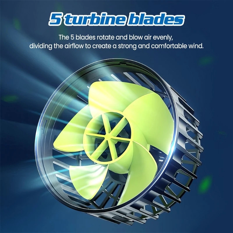 便携式双头冷却电风扇，2速可调，360°旋转，点烟器插头/usb供电，夏天工作学习行车清凉好物，适用于汽车通用、家庭办公室桌面 详情 7