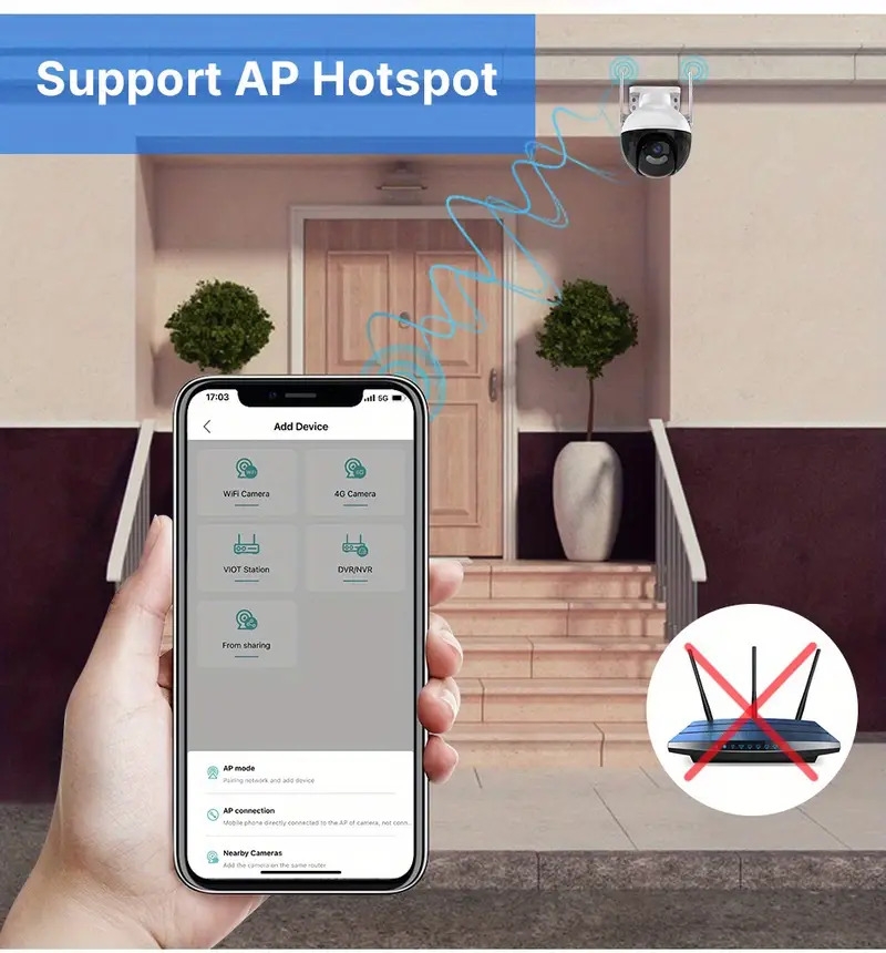 1pc full hd 1080p wifi camera 2mp icsee home security wireless camera ai smart human tracking motion detection 2 4g alarm push video surveillance smart home security camera mini camera ptz camera two way audio security indoor outdoors details 5