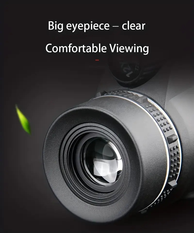 experience a clear field of vision outdoors with a professional fmc monocular outdoor portable large objective monocular suitable for outdoor camping traveling bird watching and giving gifts details 9