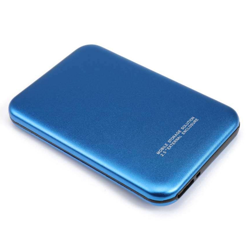 Plastic shell portable external storage 2.5 Inch external hard disk drive adapter enclosure