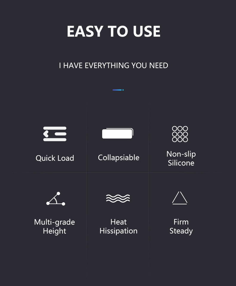 Portable Foldable Computer Notebook Base Para Support Cooling Bracket Riser Soporte Holder Laptop Stand for Lap Top