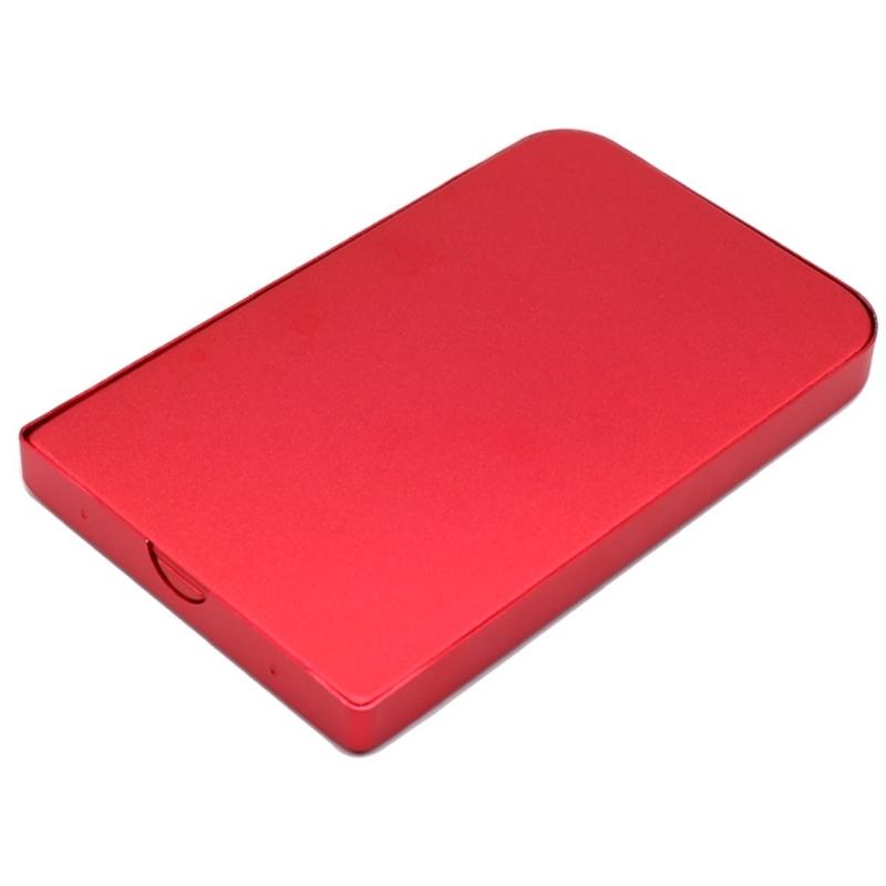 Exquisite portable aluminum external storage 2.5 Inch USB3.0external hard disk drive adapter enclosur
