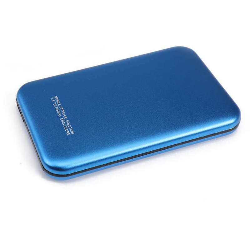 Plastic shell portable external storage 2.5 Inch external hard disk drive adapter enclosure