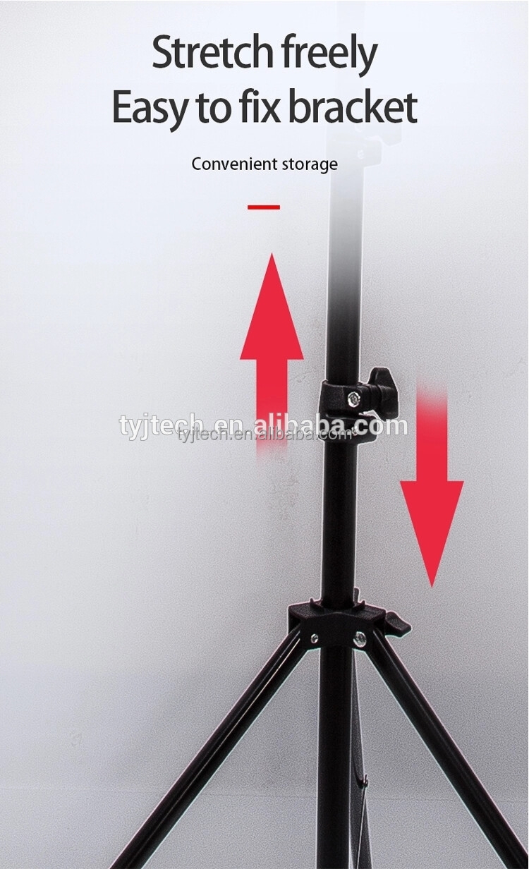 LED ring light 60W 4800-5200K 36cm 416pcs leds tiktok selfie ring light with tripod stand aro de luz ring light 18 inch