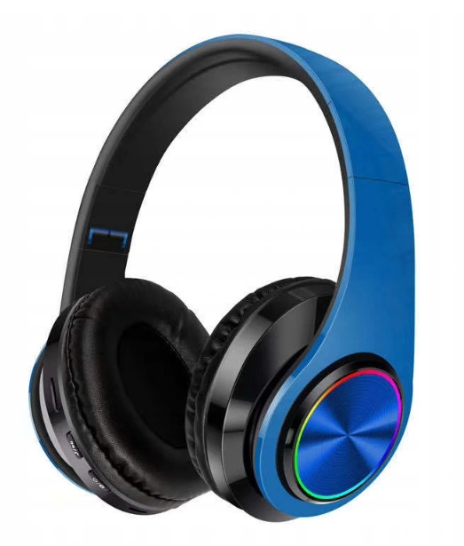 B39 Headphone Car Ear Headphones Foldable Wireless Over Support Tf Card Bt Light Headset Game