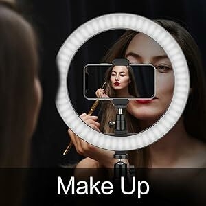 ring light with tripod