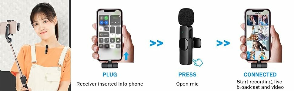 Wireless Lavalier Microphone