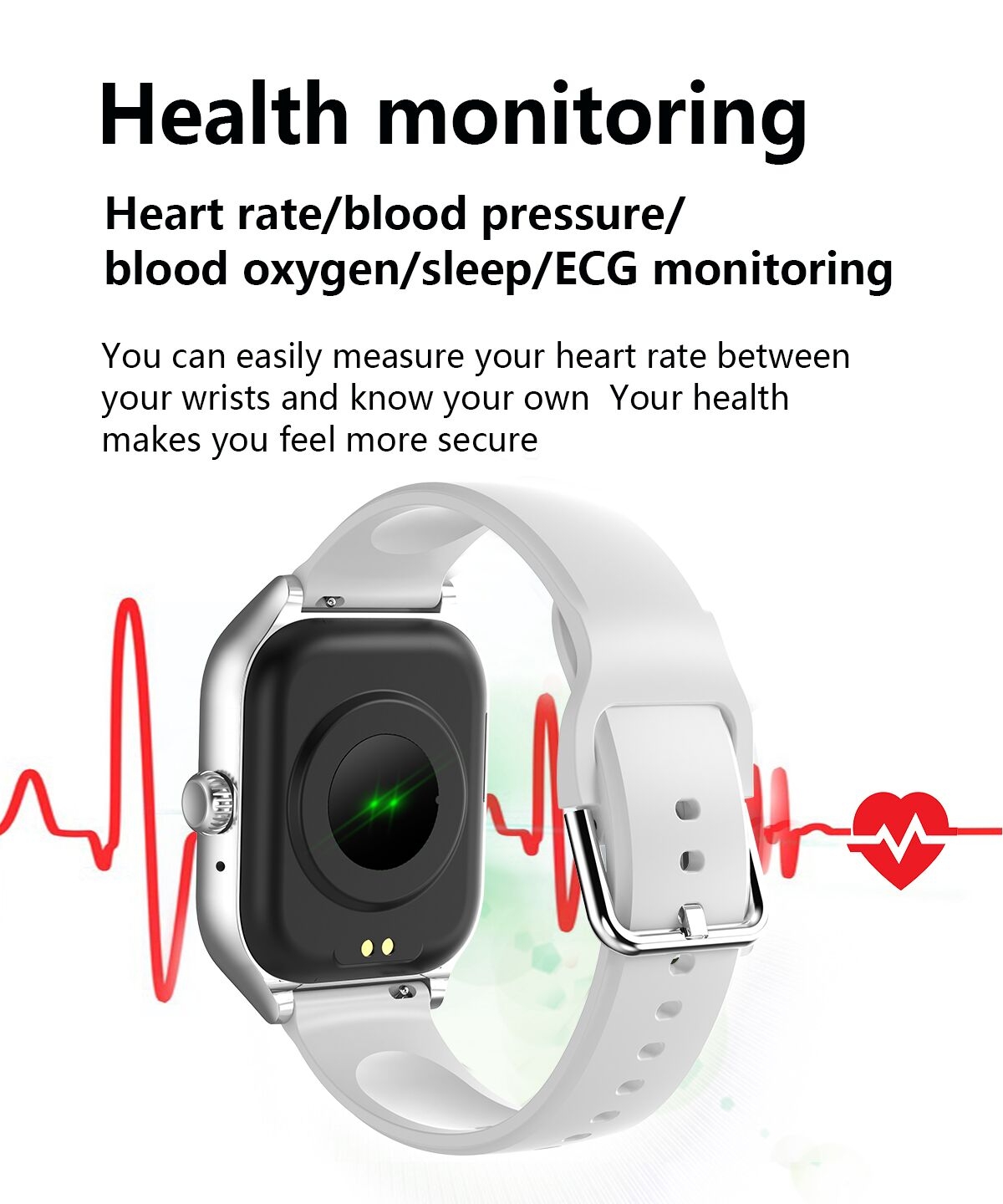 2024 Touch Screen Customized Dial Smartwatch C20 Pro Calling Ladies and Men's Fitness IP67 Waterproof Android Reloj Smartwatch